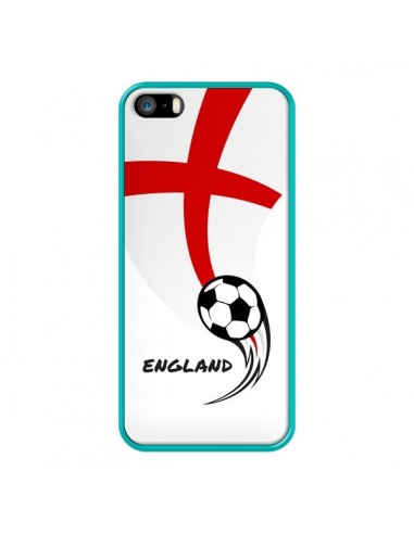 Coque iPhone 5/5S et SE Equipe Angleterre England Football - Madotta