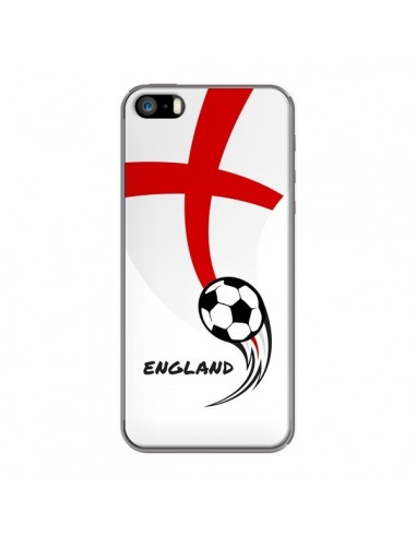 Coque iPhone 5/5S et SE Equipe Angleterre England Football - Madotta