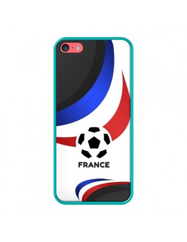 Coque iPhone 5C Equipe France Football - Madotta