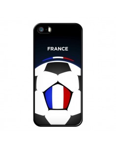 Coque iPhone 5/5S et SE France Ballon Football - Madotta