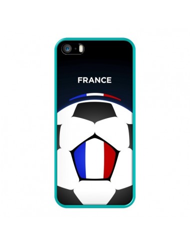Coque iPhone 5/5S et SE France Ballon Football - Madotta