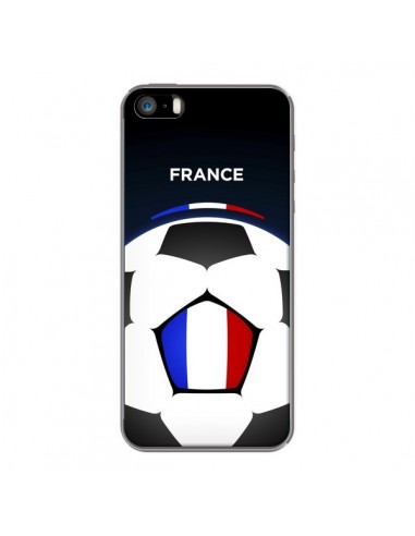 Coque iPhone 5/5S et SE France Ballon Football - Madotta