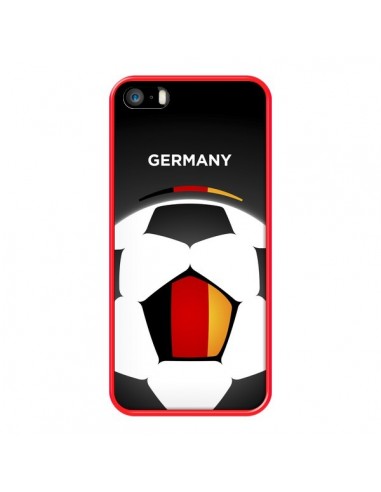 Coque iPhone 5/5S et SE Allemagne Ballon Football - Madotta