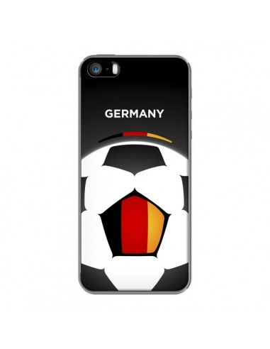 Coque iPhone 5/5S et SE Allemagne Ballon...