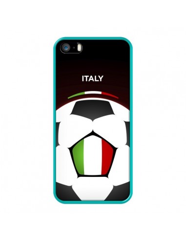 Coque iPhone 5/5S et SE Italie Ballon Football - Madotta
