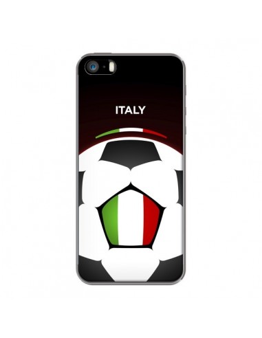 Coque iPhone 5/5S et SE Italie Ballon Football - Madotta