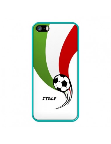 Coque iPhone 5/5S et SE Equipe Italie Italia Football - Madotta