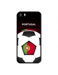 Coque iPhone 5/5S et SE Portugal Ballon Football - Madotta