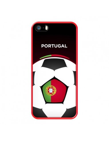 Coque iPhone 5/5S et SE Portugal Ballon Football - Madotta