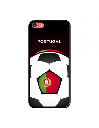 Coque iPhone 5C Portugal Ballon Football - Madotta