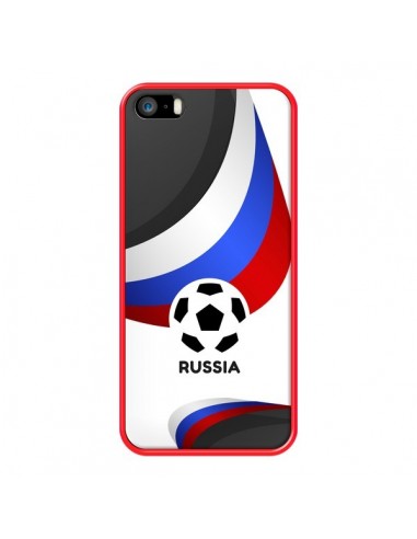 Coque iPhone 5/5S et SE Equipe Russie Football - Madotta