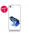Coque iPhone 5/5S et SE Grenouille Bleue - Annya Kai