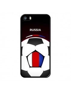 Coque iPhone 5/5S et SE Russie Ballon Football - Madotta