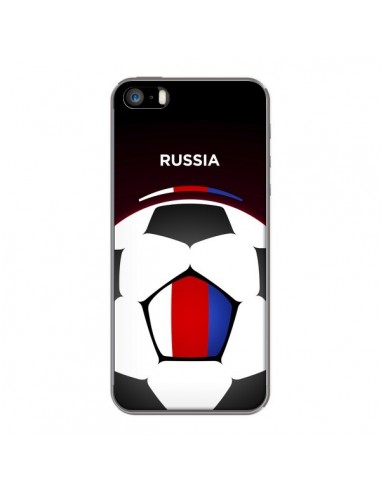 Coque iPhone 5/5S et SE Russie Ballon Football - Madotta