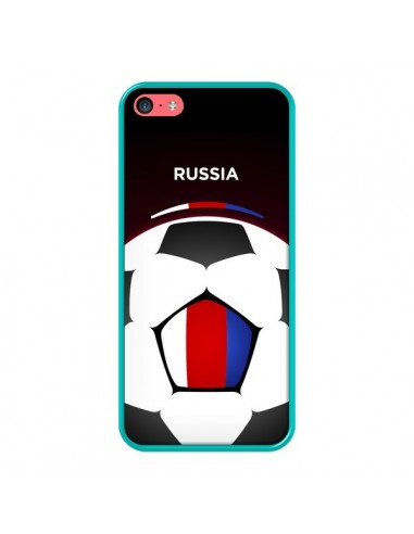 Coque iPhone 5C Russie Ballon Football - Madotta