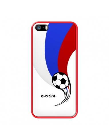 Coque iPhone 5/5S et SE Equipe Russie Russia Football - Madotta