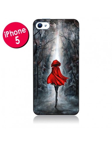 Coque Le Petit Chaperon Rouge Bois pour iPhone 5 - Annya Kai