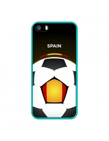 Coque iPhone 5/5S et SE Espagne Ballon Football - Madotta