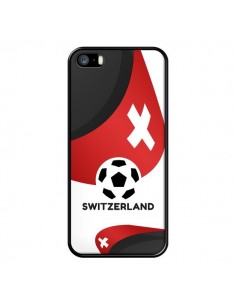 Coque iPhone 5/5S et SE Equipe Suisse Football - Madotta