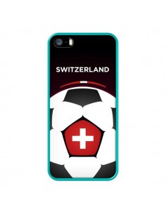 Coque iPhone 5/5S et SE Suisse Ballon Football - Madotta 2