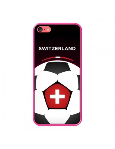 Coque iPhone 5C Suisse Ballon Football - Madotta