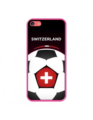 Coque iPhone 5C Suisse Ballon Football - Madotta