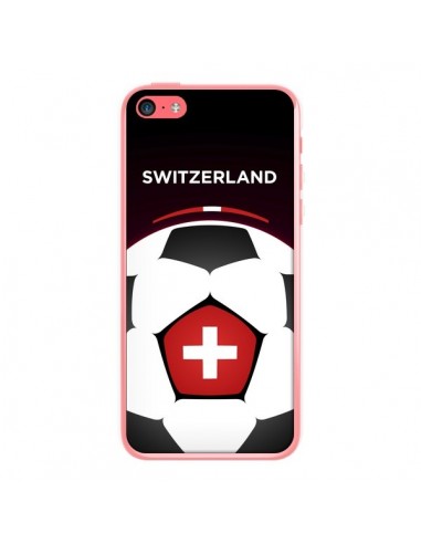 Coque iPhone 5C Suisse Ballon Football - Madotta