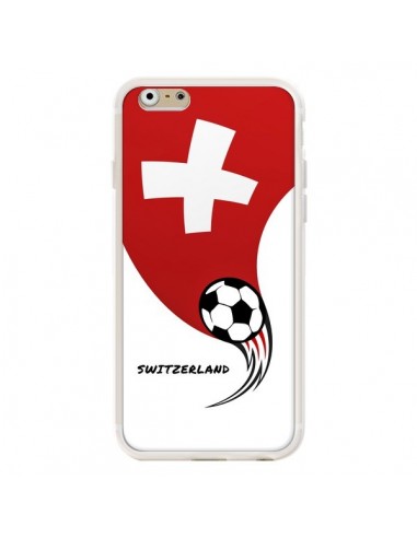 Coque iPhone 6 et 6S Equipe Suisse Switzerland Football - Madotta