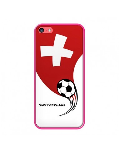 Coque iPhone 5C Equipe Suisse Switzerland Football - Madotta
