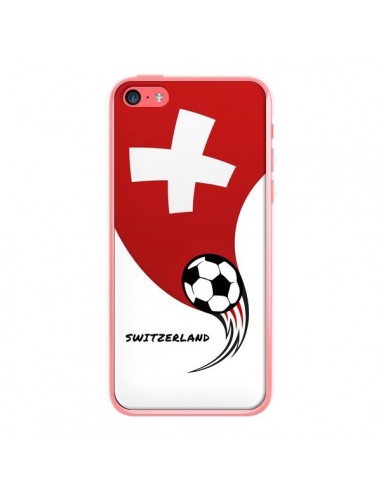 Coque iPhone 5C Equipe Suisse Switzerland Football - Madotta