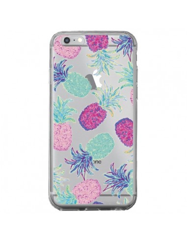 Coque iPhone 6 Plus et 6S Plus Ananas Pineapple Fruit Ete Summer Transparente - Lisa Argyropoulos