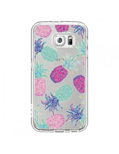 Coque Ananas Pineapple Fruit Ete Summer Transparente pour Samsung Galaxy S6 - Lisa Argyropoulos