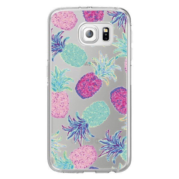 coque samsung s6 edge ananas