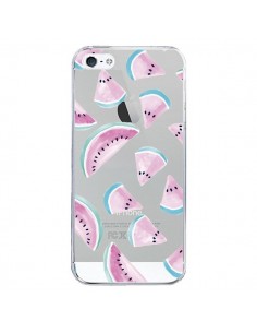 Coque iPhone 5/5S et SE Pasteque Watermelon Fruit Ete...