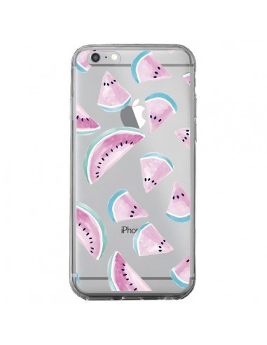 Coque iPhone 6 Plus et 6S Plus Pasteque Watermelon Fruit Ete Summer Transparente - Lisa Argyropoulos