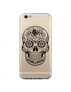 Coque iPhone 6 et 6S Tête de Mort Mexicaine Noir...
