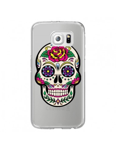 coque samsung s6 tete de mort mexicaine