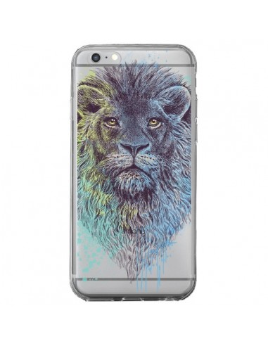 Coque iPhone 6 Plus et 6S Plus Roi Lion King Transparente - Rachel Caldwell