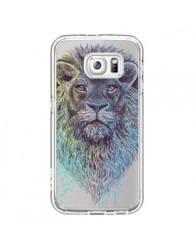 Coque Roi Lion King Transparente pour Samsung Galaxy S6 - Rachel Caldwell