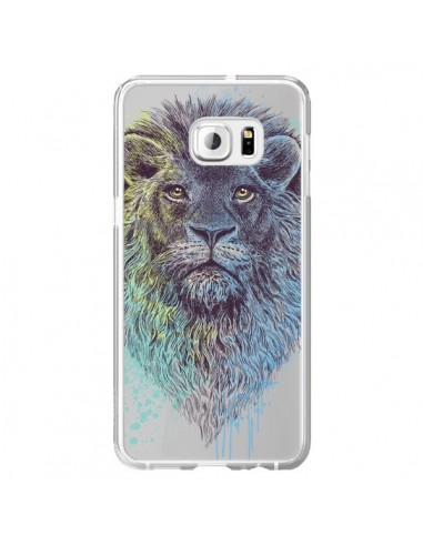 Coque Roi Lion King Transparente pour Samsung Galaxy S6 Edge Plus - Rachel Caldwell