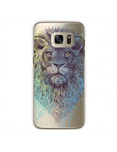 Coque Roi Lion King Transparente pour Samsung Galaxy S7...