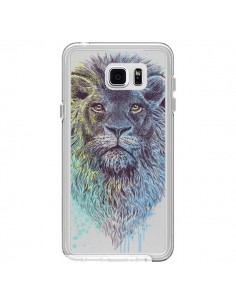 Coque Roi Lion King Transparente pour Samsung Galaxy Note...