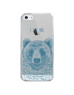 Coque iPhone 5/5S et SE I Love You Bear Ours Ourson...
