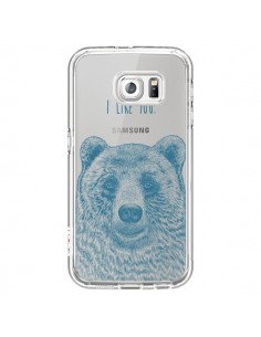 Coque I Love You Bear Ours Ourson Transparente pour...
