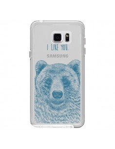 Coque I Love You Bear Ours Ourson Transparente pour...