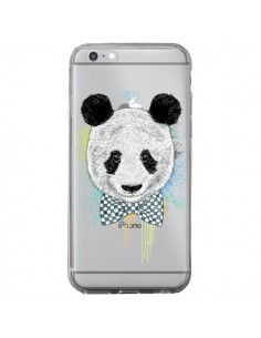 Coque iPhone 6 Plus et 6S Plus Panda Noeud Papillon...