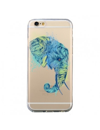 Coque iPhone 6 et 6S Elephant Elefant Transparente - Rachel Caldwell