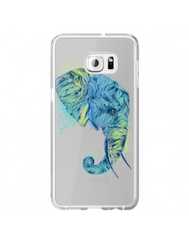 Coque Elephant Elefant Transparente pour Samsung Galaxy S6 Edge Plus - Rachel Caldwell