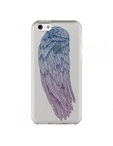 Coque iPhone 5C Ailes d'Ange Angel Wings Transparente - Rachel Caldwell