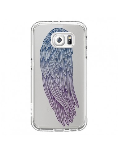 Coque Ailes d'Ange Angel Wings Transparente pour Samsung Galaxy S6 - Rachel Caldwell